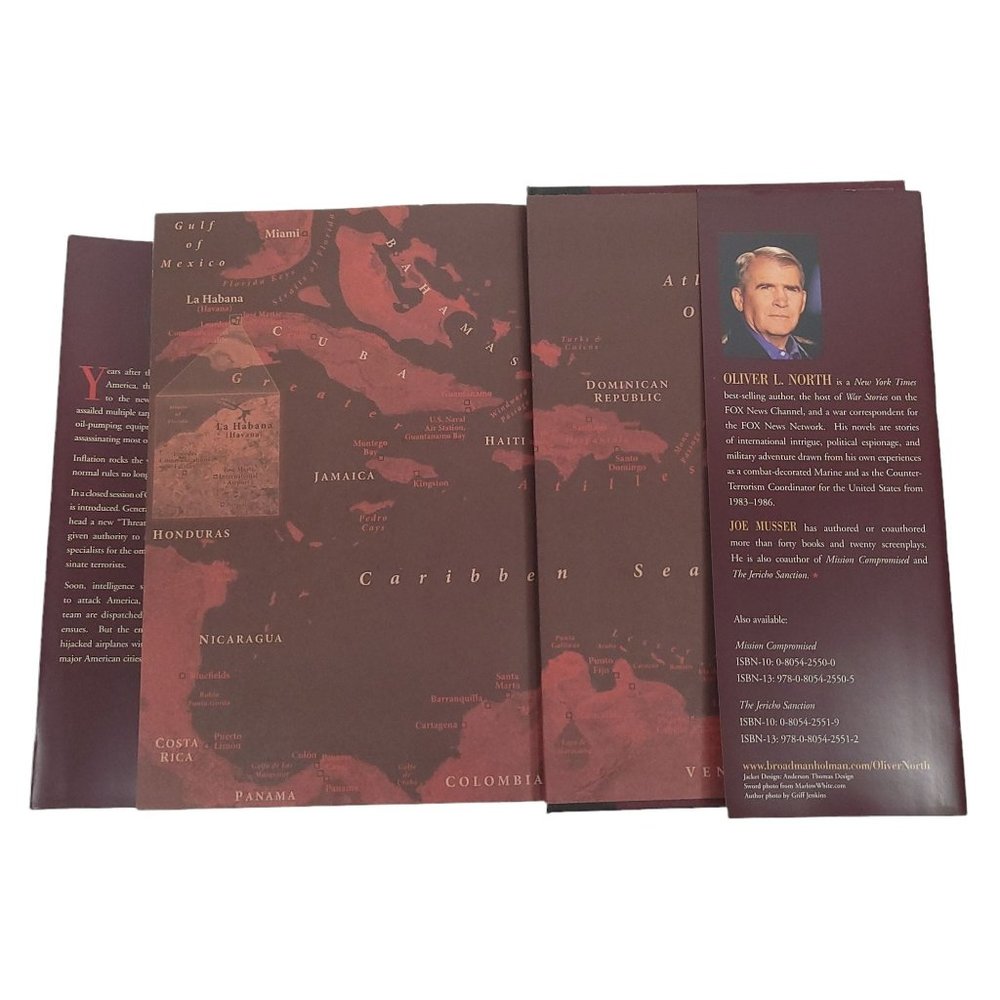The Assassins Oliver North Hardcover Dust Jacket Novel Book Broadman Holman 2005 - Picture 4 of 9